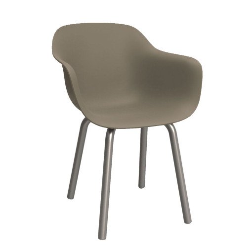 Substance Tube Armchair stoel beige/grijs