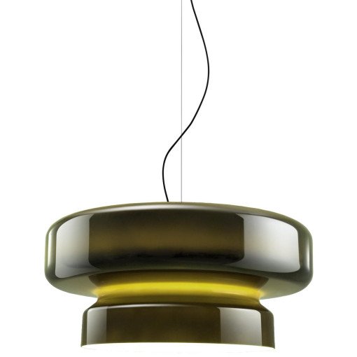 Bohemia hanglamp Ø84 retrofit groen