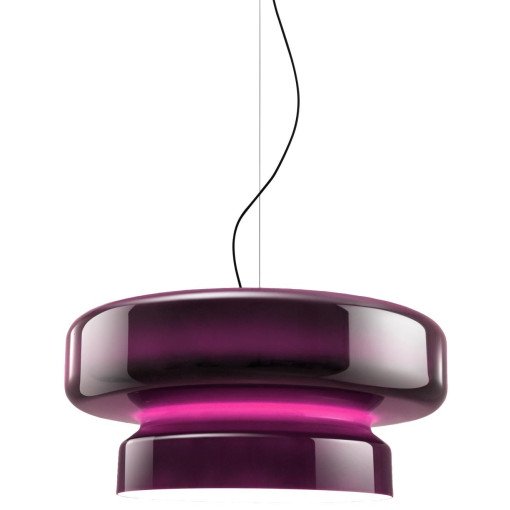 Bohemia hanglamp Ø84 retrofit violet