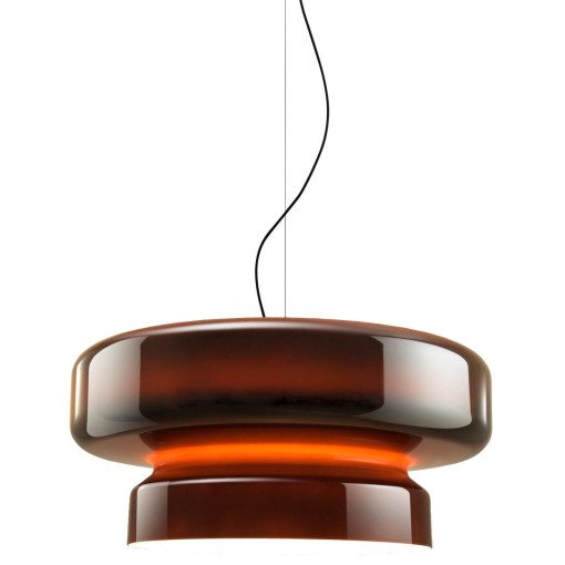 Bohemia hanglamp Ø84 retrofit amber