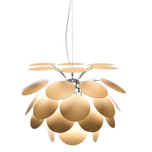 Discocó hanglamp Ø68 mat beige