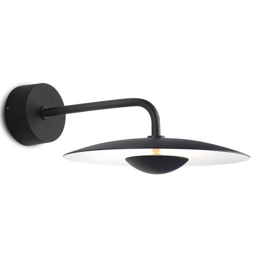 Ginger 32A wandlamp LED outdoor IP65 Black-White