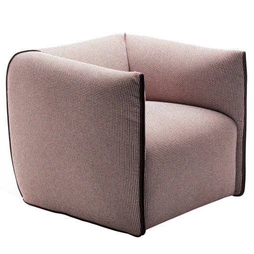 Mia draaibare fauteuil, bekleding William 423.051