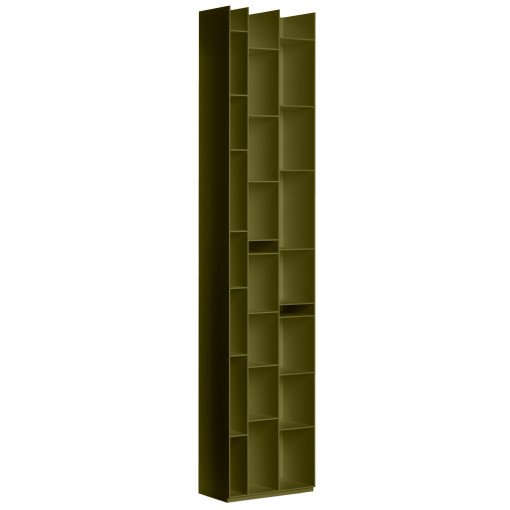 Random 3C boekenkast dark olive green