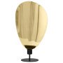 Flambeau kandelaar medium Black/Polished Brass