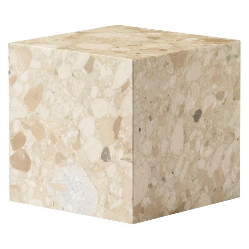 Plinth Cubic bijzettafel 40x40 Kunis Breccia marmer