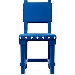 Gothic Chair stoel blauw