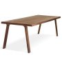 Doble tafel 230x90 massief noten