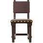 Gothic Chair stoel bruin
