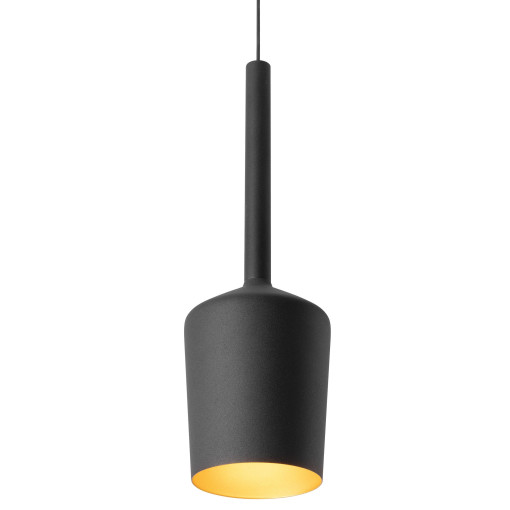 Tulip Blossom hanglamp Ø10.9 zwart goud