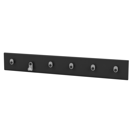 Rack 6 kapstok Black