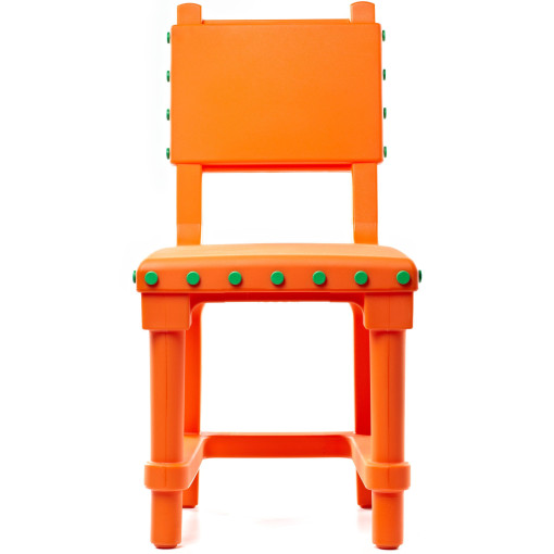 Gothic Chair stoel oranje
