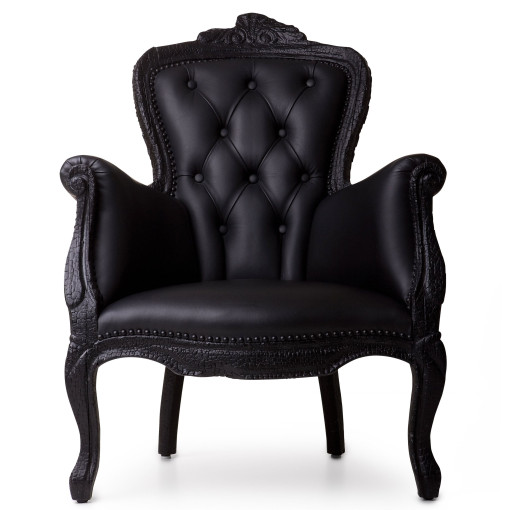 Smoke fauteuil zwart