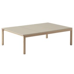 Couple salontafel 120x84 plain eiken sand