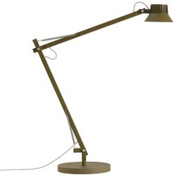 Dedicate L2 bureaulamp bruin