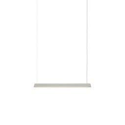 Linear hanglamp small LED grijs