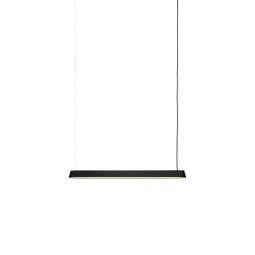 Linear hanglamp small LED zwart