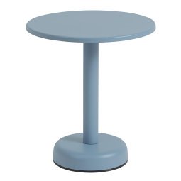 Linear Steel salontafel Ø42 Pale Blue