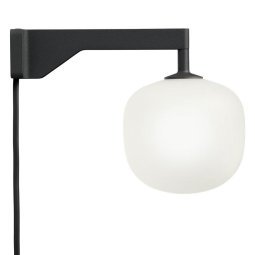 Rime wandlamp zwart