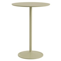 Soft Café statafel Ø75x105 Beige Green Laminate