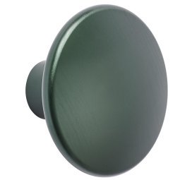 The Dots Metal haak 5cm Dark Green