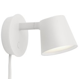 Tip wandlamp LED wit