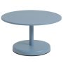 Linear Steel salontafel Ø70 Pale Blue