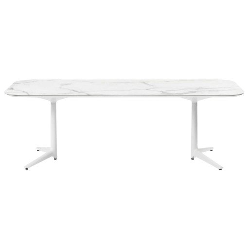 Multiplo XL tafel 180x90, wit marmer