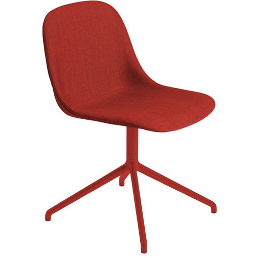 Fiber Side Swivel gestoffeerde stoel remix 643 / rood