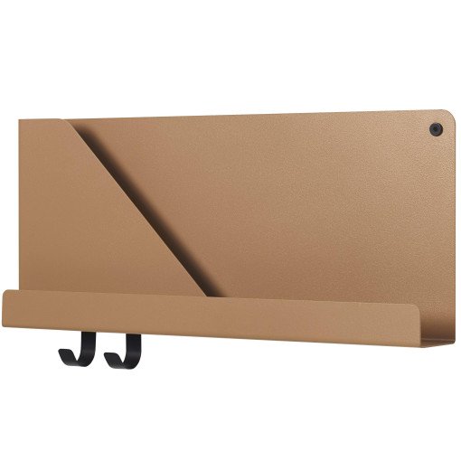 Folded wandplank small oranje