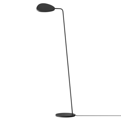 Leaf vloerlamp LED zwart