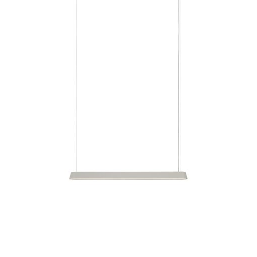 Linear hanglamp small LED grijs