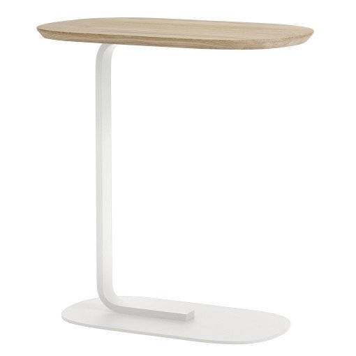 Relate Bijzettafel 60.5 Oak/Off-white