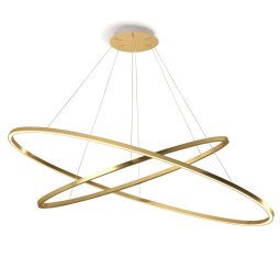 Ellisse Double hanglamp LED goud