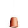 Material hanglamp Ø13 wit snoer, terracotta