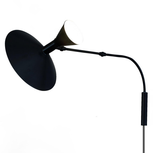 Lampe de Marseille Mini wandlamp zwart