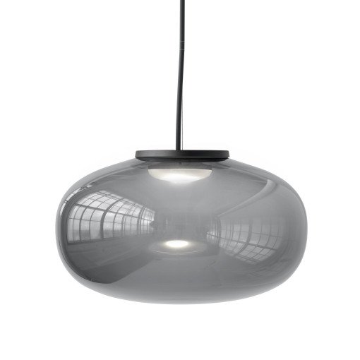 Karl-Johan hanglamp Ø23 small smoked glass