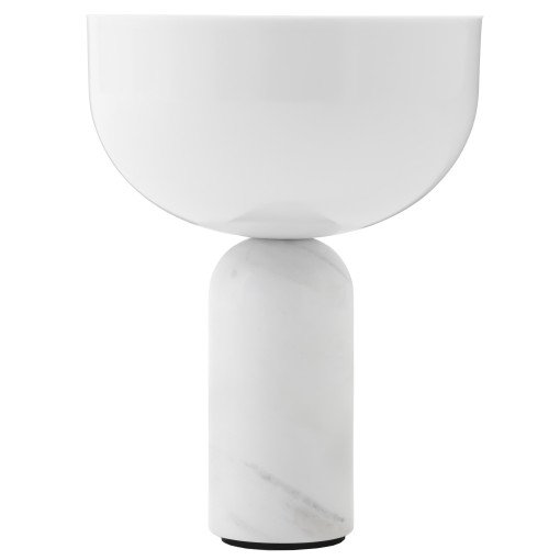 Kizu tafellamp LED oplaadbaar White Marble