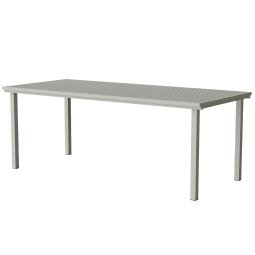 19 outdoors tafel 200.5x80.5 grijs