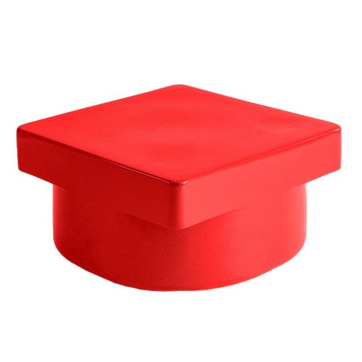 Landmark salontafel 60x60 rood