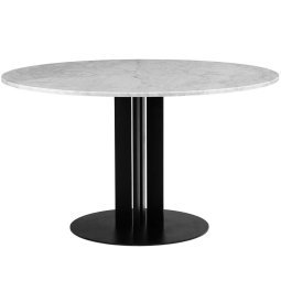 Scala tafel 130 wit marmer