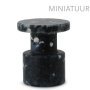 Bit Stool miniatuur zwart/multi