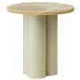 Dit bijzettafel sand honey onyx