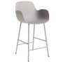 Form Armchair barkruk 75cm warm grijs