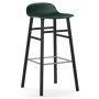 Form Barstool barkruk 75cm met zwart onderstel groen