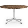 Lunar salontafel 70 aluminium onderstel coffee marmer