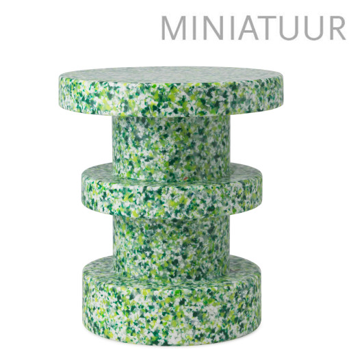 Bit Stool Stack miniatuur groen