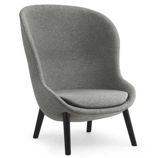 Hyg High Oak fauteuil MLF 26, zwart eiken onderstel