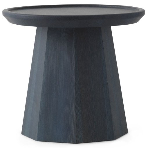 Pine bijzettafel 45 donkerblauw