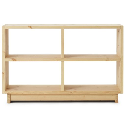 Plank boekenkast 123x80